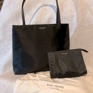 Kate Spade Black Handbag Set